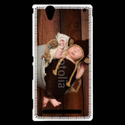 Coque Sony Xperia T2 Ultra Bébé dormant sur une bassine
