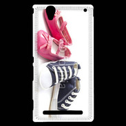 Coque Sony Xperia T2 Ultra Chaussures bébé 2