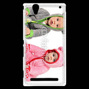 Coque Sony Xperia T2 Ultra Jumeaux mixte 2