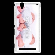 Coque Sony Xperia T2 Ultra Jumeaux 8