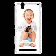 Coque Sony Xperia T2 Ultra Bébé accro au mobile