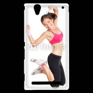 Coque Sony Xperia T2 Ultra Femme asie sportive