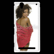 Coque Sony Xperia T2 Ultra Femme africaine glamour et sexy