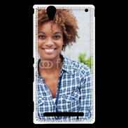 Coque Sony Xperia T2 Ultra Femme afro glamour