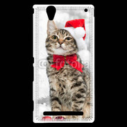 Coque Sony Xperia T2 Ultra Chat Noël 2