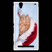 Coque Sony Xperia T2 Ultra Chaton Noël 2