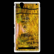 Coque Sony Xperia T2 Ultra Forêt automne