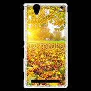 Coque Sony Xperia T2 Ultra Paysage d'automne ensoleillé