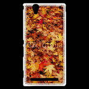 Coque Sony Xperia T2 Ultra feuilles d'automne 2