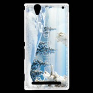 Coque Sony Xperia T2 Ultra Paysage hiver 