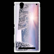 Coque Sony Xperia T2 Ultra paysage d'hiver