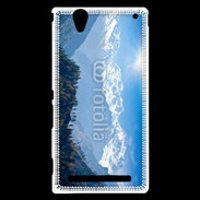 Coque Sony Xperia T2 Ultra Montagne enneigée