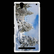 Coque Sony Xperia T2 Ultra Route enneigée