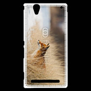 Coque Sony Xperia T2 Ultra Renard paysage hiver