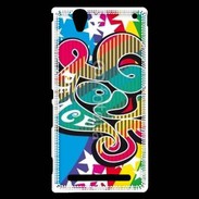 Coque Sony Xperia T2 Ultra Peace and love 5