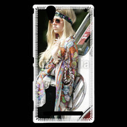 Coque Sony Xperia T2 Ultra Flower power 5