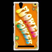 Coque Sony Xperia T2 Ultra Flower power 4