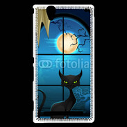 Coque Sony Xperia T2 Ultra Chat noir