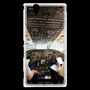 Coque Sony Xperia T2 Ultra Commandant de bord 6