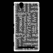 Coque Sony Xperia T2 Ultra Mariage gay 2