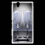 Coque Sony Xperia T2 Ultra Coupe de champagne lesbienne