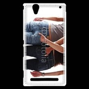 Coque Sony Xperia T2 Ultra Couple gay sexy femmes 