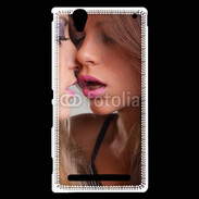 Coque Sony Xperia T2 Ultra Couple lesbiennes sexy femmes 1
