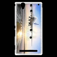 Coque Sony Xperia T2 Ultra Atterrissage d'un avion de ligne