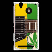 Coque Sony Xperia T2 Ultra Guitare Reggae