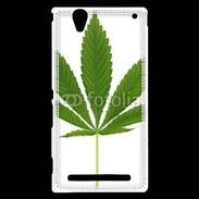 Coque Sony Xperia T2 Ultra Feuille de cannabis
