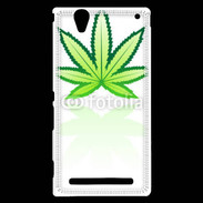 Coque Sony Xperia T2 Ultra Feuille de cannabis 2
