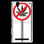 Coque Sony Xperia T2 Ultra Cannabis interdit