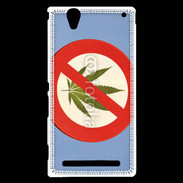 Coque Sony Xperia T2 Ultra Interdiction de cannabis 3