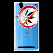 Coque Sony Xperia T2 Ultra Interdiction de cannabis 4