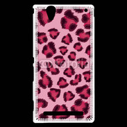 Coque Sony Xperia T2 Ultra Léopard rose