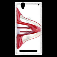 Coque Sony Xperia T2 Ultra Escarpins rouges 3