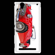 Coque Sony Xperia T2 Ultra Vieille voiture cabriolet rouge