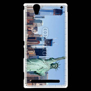 Coque Sony Xperia T2 Ultra Freedom Tower NYC statue de la liberté