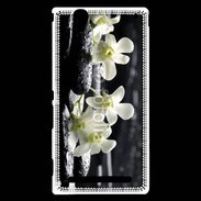 Coque Sony Xperia T2 Ultra Orchidée blanche Zen 11