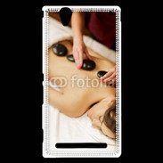 Coque Sony Xperia T2 Ultra Massage pierres chaudes