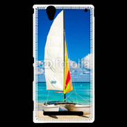 Coque Sony Xperia T2 Ultra Bateau plage de Cuba