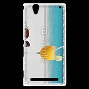 Coque Sony Xperia T2 Ultra Cocktail mer