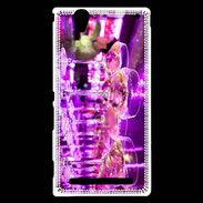 Coque Sony Xperia T2 Ultra Coupes de champagne discothèque
