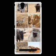 Coque Sony Xperia T2 Ultra Les animaux de la savane