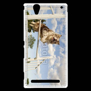 Coque Sony Xperia T2 Ultra Agility saut d'obstacle