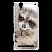 Coque Sony Xperia T2 Ultra Raton laveur dans un arbre