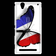 Coque Sony Xperia T2 Ultra Papillon france