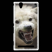 Coque Sony Xperia T2 Ultra Attention au loup