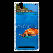 Coque Sony Xperia T2 Ultra Tortue en mer 100