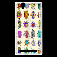 Coque Sony Xperia T2 Ultra Cartoon explosion en folie